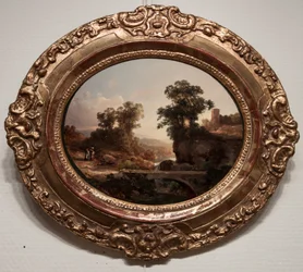 Landscape from Italy with a Bridge